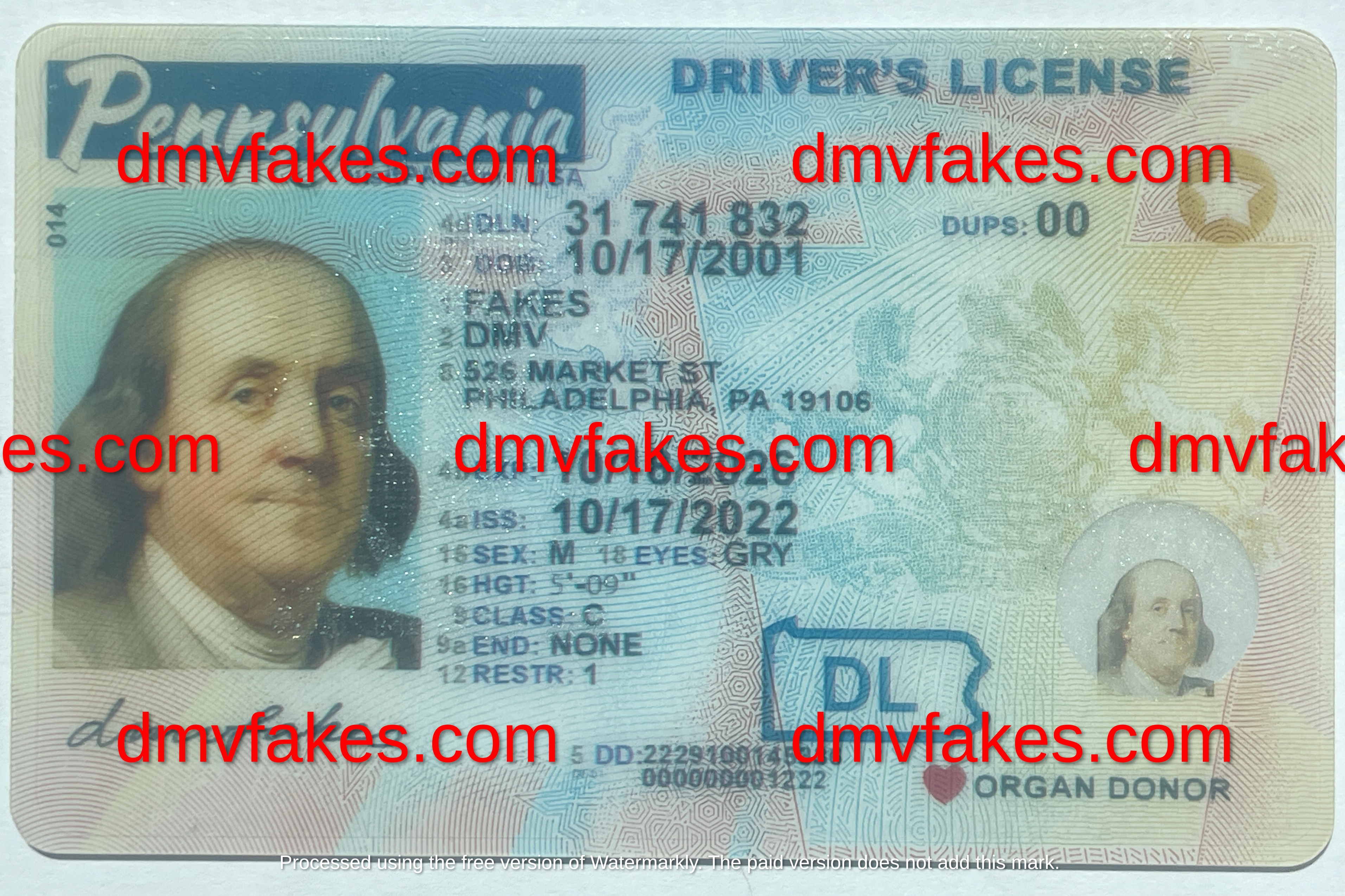 Pennsylvania PolyCard